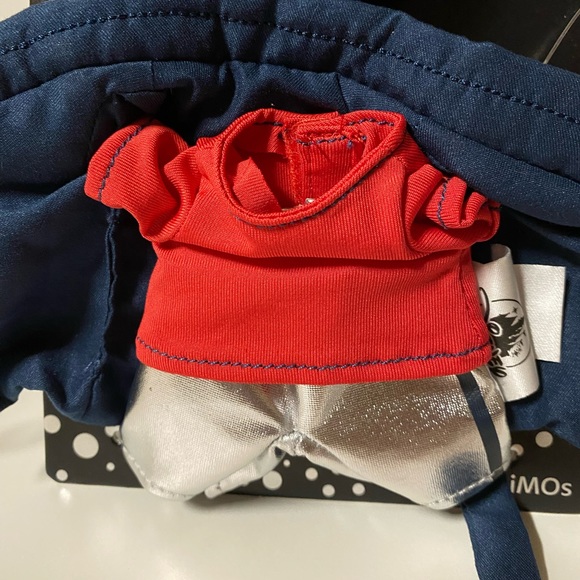 Disney nuiMOs Outfit Blue Puffer Jacket Red Shirt Silver Pants Blue Winter Hat - Picture 7 of 12